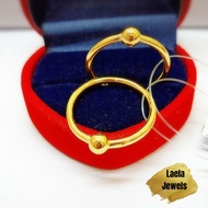 LAELA CINCIN FESYEN PANDORA EMAS TULEN 916 GOLD RING