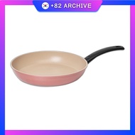 [queen sense] Pinkbean Frying Pan, 28cm, 1pc / Korean Frying Pan / Lightweight Ceramic / 100% Genuin