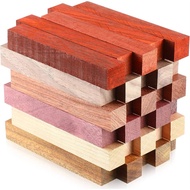 30 Pieces Exotic -Wood Blanks Pen DIY Crafts Pen Turning Kit for DIY Crafts 5 X 3/4 X 3/4 Inches