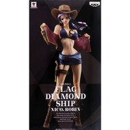 Banpresto Craneking One Piece Flag Diamond Ship Nico Robin Nicole Robin Action Figure