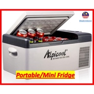 15 L Portable Personal Small Mini Fridge Freezer Refrigerator Camping Car Travel Boating Caravan Alpicool