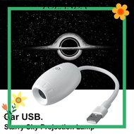 YOLAN LED Starry Sky Lamp, Adjustable Focus Large Range Projection Galaxy Projector, 5V1A Atmosphere