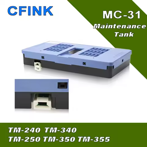 CFINK 1PC MC-31 Maintenance Tank Waste Ink Box for Canon TM200 TM300 TM-250 TM-340 TM-350 TM-240 TM3