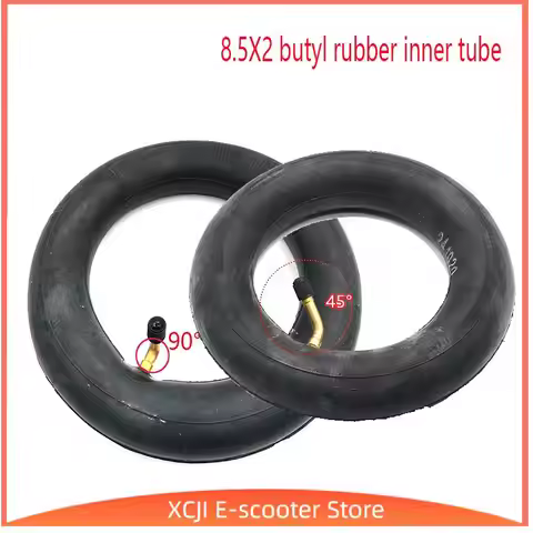 8.5Inch Inner Tubes Camera8.5x2Inner 45/90 Degree Bent Valve for Xiaomi M365 1s Mi3 Pro2 Pro Electri