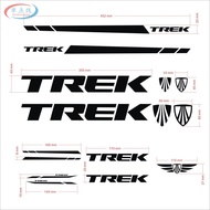 "stock 'Unique TREK TREK Bicycle Frame Sticker Mountain Road Bike Tube Reflective diy Body Waterproo