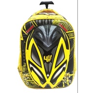 Transformer Bumblebee Elementary School Trolley Bag 3D EmbossedHARD COVER