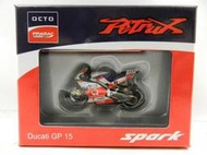 《烈馬驛站》1/43 MotoGP Ducati GP15 #9 D.Petrucci 2016 (Spark)