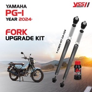 โช้ค YSS แท้ G-TX รุ่น YAMAHA PG-1 115 ปี 2024 / ชุดอัพเกรดโช๊คหน้า FORK UPGRADE KIT / โช๊ค YSS แท้ 