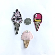1 PIECE - IRON PATCH ICE CREAM IRON EMBLEM/