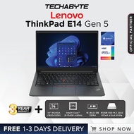 Lenovo ThinkPad E14 Gen 5 | 14" WUXGA | i5-1340P / i7-1360P | 16GB DDR4 | 512GB SSD | Intel Iris Xe | Win 11 Pro Laptop