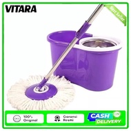 promo.!! Alat Pel Lantai Spin Mop Vitara VTR-601 VTR-602 murah