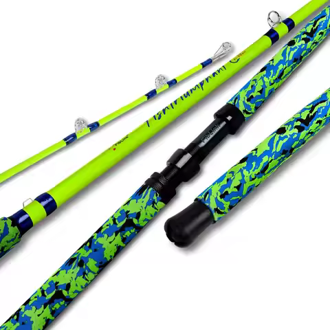 Fishing Rods for Catfish, 1-Piece or 2-Piece Catfishing Pole, Medium Heavy Casting Rod for Catfish (