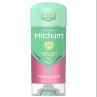 Mitchum Women Gel Antiperspirant Deodorant, Powder Fresh 3.4Oz.
