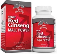 ▶$1 Shop Coupon◀  Terry Naturally HRG80 Red Ginseng Male Power - 48 Capsules - Korean Red Ginseng Ro
