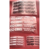 ENKEI RIMS STICKERS ENKEI RIMS STICKERS FOR MOTORCYCLES AND CARS
