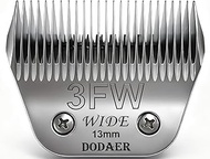 3FW Dog Grooming Replacement Wide Blade,Compatible with Andis, Wahl, Oster A5 Dog Wide Clippers, 13m