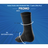 Aulora Socks with Kondenshi Men- 2 pairs (Size M,L)