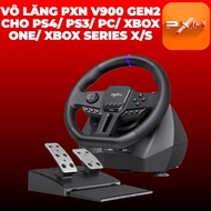 PXN V900 Gen2 Gaming Steering Wheel for PS4/ PS3/ PC/ Xbox One/ Xbox Series X/S