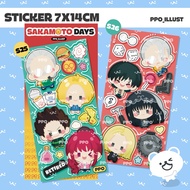 PPO | Sticker Sakamoto Days 7x14cm