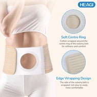 HEAGI Ostomy Hernia Support Belt - Elastic Abdominal Belt for Men and Women - Prevents Stoma Hernia