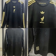 Mexico Jersey 2025 Black Football Shirt Long Sleeve AAA