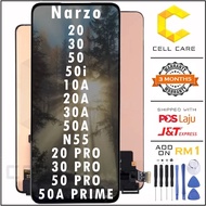 LCD Screen Compatible For Narzo 10A 20 20A 30A 30 50A 50 PRO 50i 50A PRIME N55
