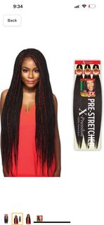 Outre X-Pression 3X Ultra Braid 100% Kanekalon Braiding Pre-Stretched Hair Lot