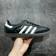 [XC Platform Version] AD Original Samba OG Retro Classic Lightweight Sneakers Black White B75807