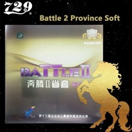 729 Battle2 Prov BlueSponge Rubber Authentic 729 Battle II Soft Provincial table tennis Rubber Bnew
