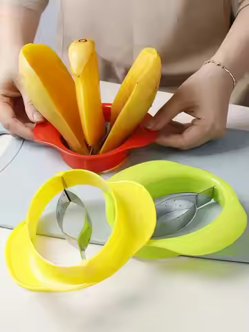 1 Piece Mango Peeler Mango Slicer Peeler and Peeling Tool Mango Divider Fruit Slices Peeler Ergonomi