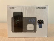 (全新未開) Samsung C&T - ITFIT 三合一多功能無線充電板