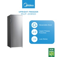 Midea 188L Upright Freezer Refrigerator 1 Door/Peti Ais Beku 1 Pintu (208SD) Peti Sejuk Murah/Fridge