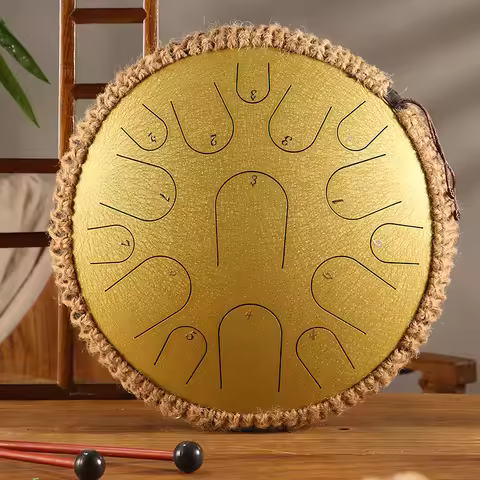 High Quality 13 Inch 15 Notes Tank Drum Steel Tongue Drum
