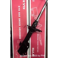 โช๊คอัพหน้าToyota vios ปี2002-2006 kyb excelg คู่หน้า ncp42