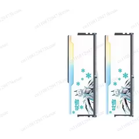 for Chuixue Co-Branded DDR5 DDR4 Desktop RAM 16GB 32GB 64GB RGB Heatsink Memory Kit XMP 3.0 For Gami