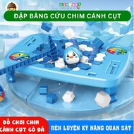 Fun large size penguin icebreaker toy set for kids, penguin rescue icebreaker game