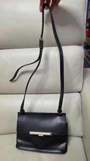 Lancaster Paris 黑色斜挎包 90%new