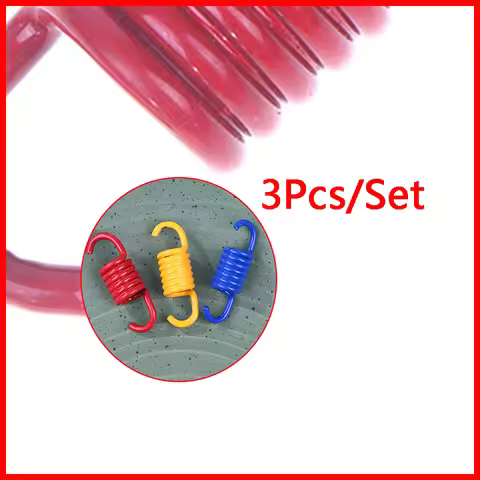 3Pcs/Set High-Performance Racing Clutch Springs (1000N/1500N/2000N) for GY6-125/150 Scooter & Moped 