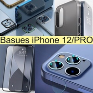 Baseus Phone Case For iPhone12 mini Pro Max 11 Pro XS Max Xr X Tempered Glass screen Protector cover