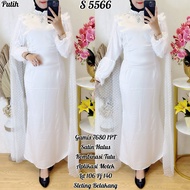 S 5566 Gamis Material Premiumsatin
