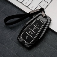 MOOGU Proton X50 X90 S70 Keyless Car Key Remote Metal + Silicone Protection Key Cover Casing with Keychain