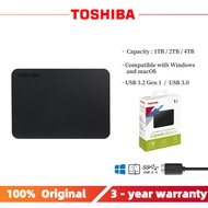 【Ready stock】4TB 2TB 1TB Canvio A3 Disc USB 3.0 Portable 2.5 Inch External Hard Drive Hard disk
