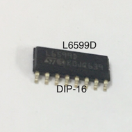 L6599D L6599 DIP-16 IC Power Supply Flip ยี่ห้อST ใหม่แท้คุณภาพดี อะไหล่วงจรอิเล็กทรอนิกส์.