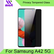 Privacy Tempered Glass Screen Protector For Samsung Galaxy A42 5G