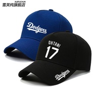 Dodgers Baseball League Dodgers No. 17 Shohei Ohtani baseball cap outdoor peak cap men and women ali