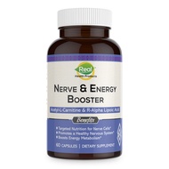 Acetyl L-carnitine 1000mg & Alpha Lipoic Acid 300mg Capsules - Nerve & Energy Booster Ala Supplement