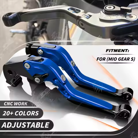 For Yamaha Mio Gear S 125 Clutch Lever Brake Lever Set Adjustable Folding Handle Levers Motorcycle A