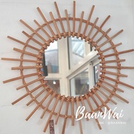 Rattan House-Frame Glass Sun-Sun
