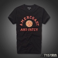 A2C [Delivered From Taiwan] T157 High-Quality 100% High-Pound Pure Cotton American Casual Short-Slee