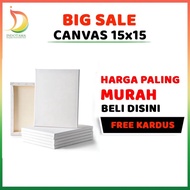 Canvas Lukis Mini, Kanvas Putih, Kanvas Lukis Putih, Kanvas Mini Murah